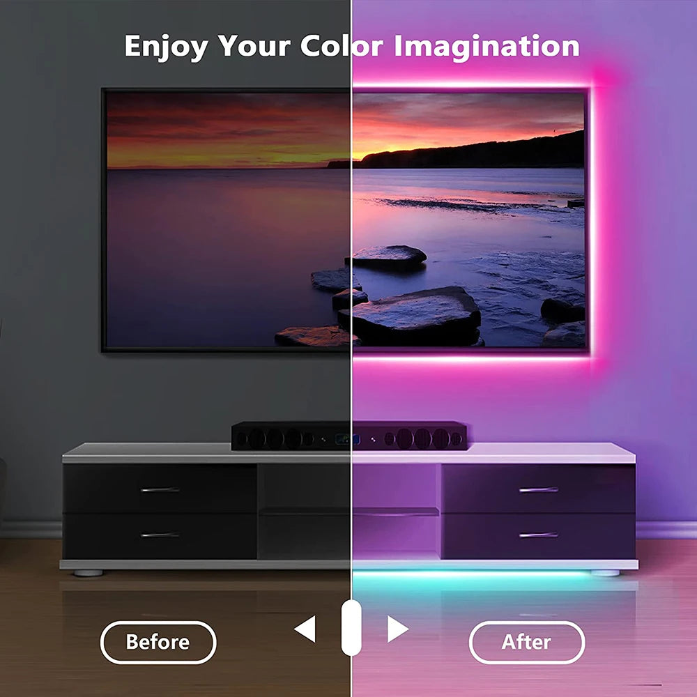 mipiace™    RGB LED Light Strip with Bluetooth